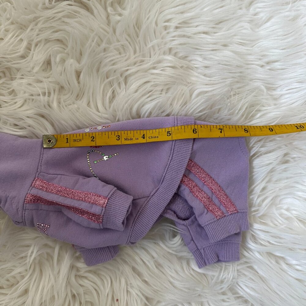 Pet Clothes Pink "Puppy Angel" Jumpsuit for small dog (XS) - Picture 7 of 8